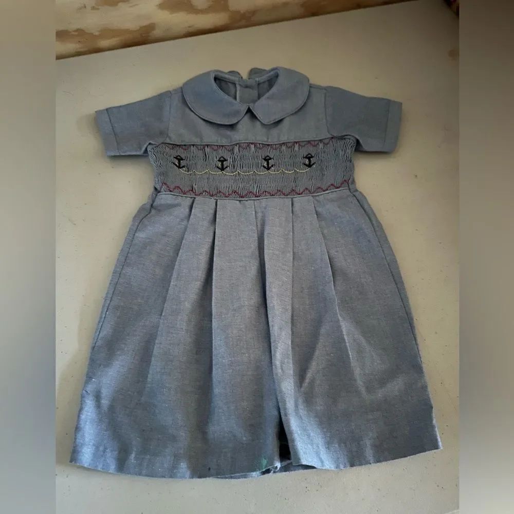Stroudsburg Classic Blue Kids Dress